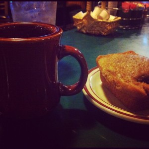 Tea and Zucchini Bread at Michael D's, Coeur d'Alene