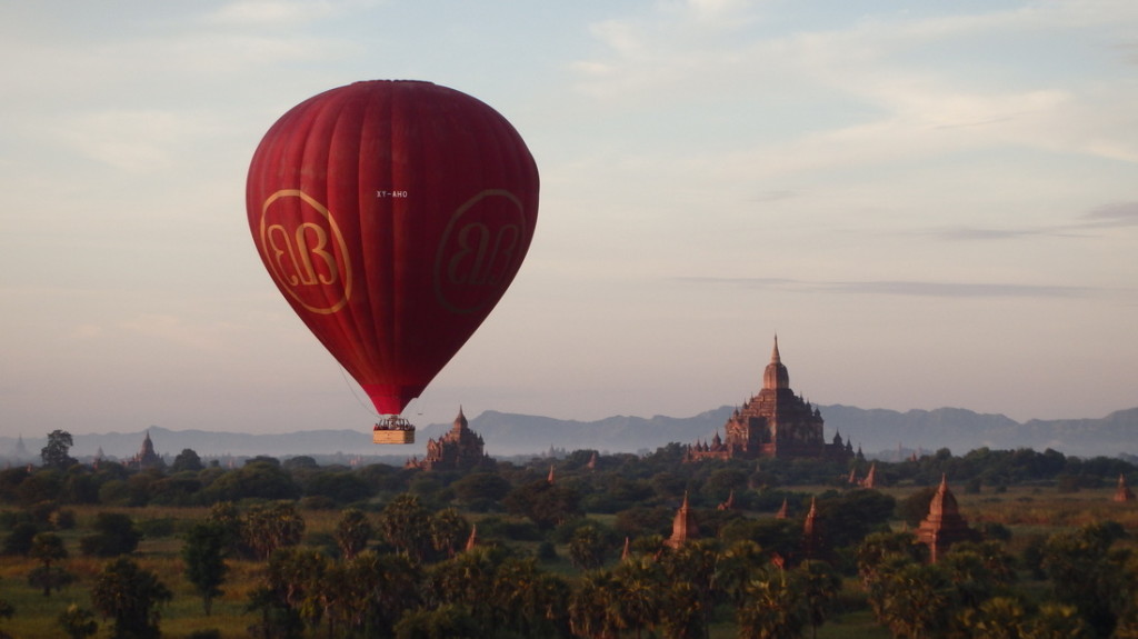 Bagan Hot Air Balloon Ride Myanmar