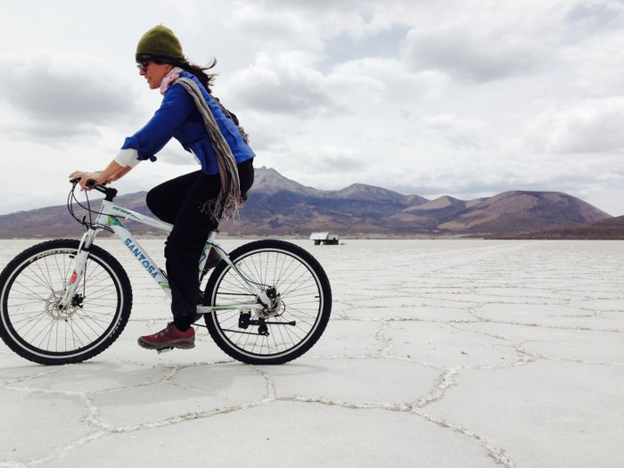 Biking Salt Flats Bolivia
